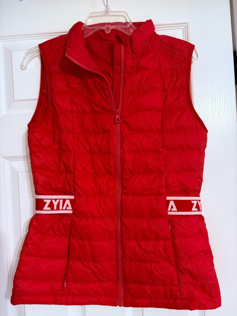 ZYIA Active Vibrant Red Padded Vest